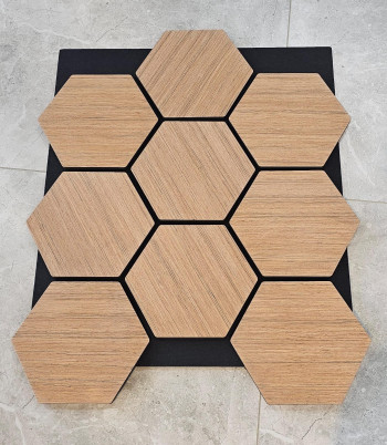 אקוסטיק דבורית 70x60 cm